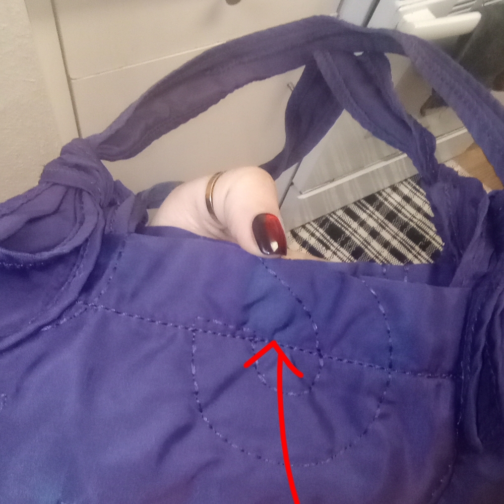 Marc Jacobs Purple Nylon Tote Bag - Picture 8 of 10